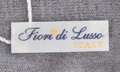 $1325 Fiori Di Lusso Gray Cashmere Blend Cardigan - (FL282522) - Parent