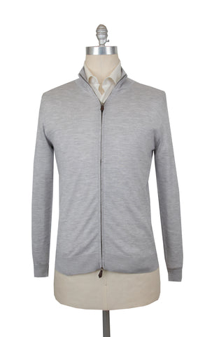 Fiori Di Lusso Light Gray Funnel Jacket
