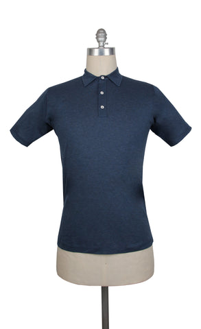 Fiori Di Lusso Navy Blue Polo