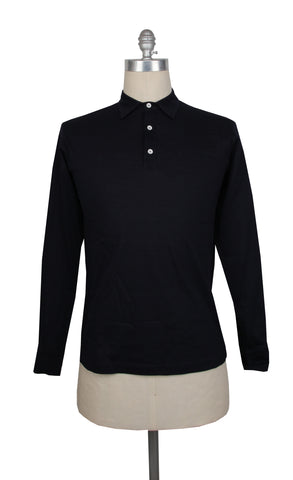 Fiori Di Lusso Midnight Navy Blue Polo