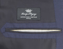 Fiori Di Lusso Dark Blue Wool Solid Suit - (FL1010231) - Parent