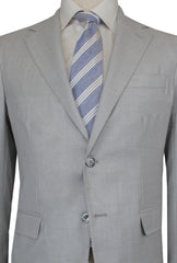 $2100 Fiori Di Lusso Light Gray Wool Solid Suit - (FDL51254) - Parent