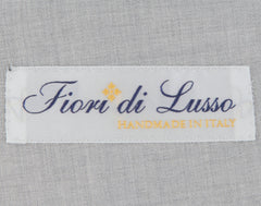$2100 Fiori Di Lusso Light Gray Wool Solid Suit - (FDL51254) - Parent