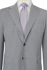 $1900 Fiori Di Lusso Light Gray Polyester Solid Suit - (FL829263) - Parent
