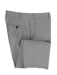 $1900 Fiori Di Lusso Light Gray Polyester Solid Suit - (FL829263) - Parent