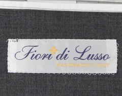 $1900 Fiori Di Lusso Gray Polyester Solid Suit - (FL829261) - Parent