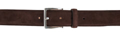Fiori Di Lusso Brown Suede Belt - (FL810227) - Parent