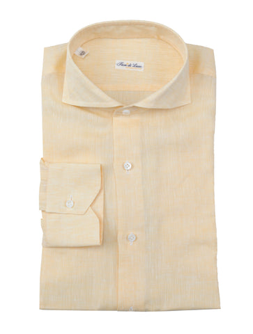 Fiori Di Lusso Yellow Shirt - Extra Slim