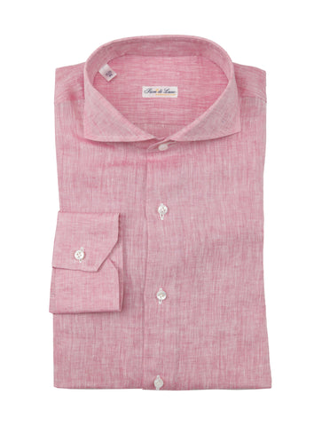 Fiori Di Lusso Pink Shirt - Extra Slim