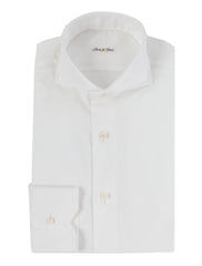 Fiori Di Lusso White Cotton Shirt - Extra Slim - (FL1122233) - Parent