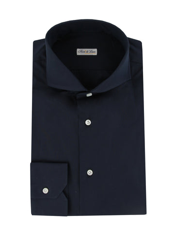 Fiori Di Lusso Navy Blue Shirt - Extra Slim