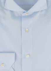 $750 Fiori Di Lusso Light Blue Shirt - Extra Slim - (FL715261) - Parent