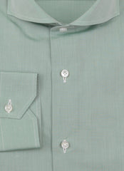 Fiori Di Lusso Green Cotton Shirt - Extra Slim - (FL8122311) - Parent
