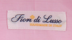 $750 Fiori Di Lusso Pink Solid Cotton Shirt - Extra Slim - (FL924254) - Parent