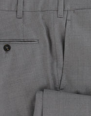 $600 Fiori Di Lusso Gray Solid Wool Pants - Extra Slim - (FL526261) - Parent