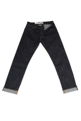 $550 Fiori Di Lusso Denim Blue Solid Jeans - Slim -  29/45 - (FL923261)