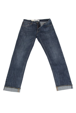 Fiori Di Lusso Denim Blue Jeans - Slim