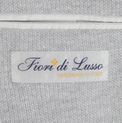 $1850 Fiori Di Lusso Light Gray Linen Blend Solid Sportcoat - (FL81262) - Parent