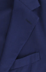 $1100 Fiori Di Lusso Blue Wool Solid Sportcoat - (FL71720252) - Parent