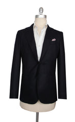 $2500 Fiori Di Lusso Midnight Navy Blue Cashmere Sportcoat - (FL84261) - Parent