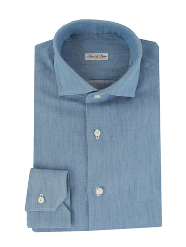 Fiori Di Lusso Light Blue Shirt - Slim