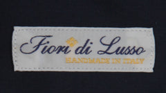 $600 Fiori Di Lusso Dark Blue Cotton Shirt - Slim - (FDL3222517) - Parent