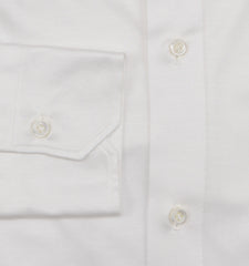 Fiori Di Lusso White Solid Cotton Shirt - Slim - (FL1025227) - Parent