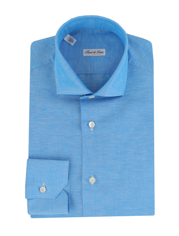 Fiori Di Lusso Blue Shirt - Slim