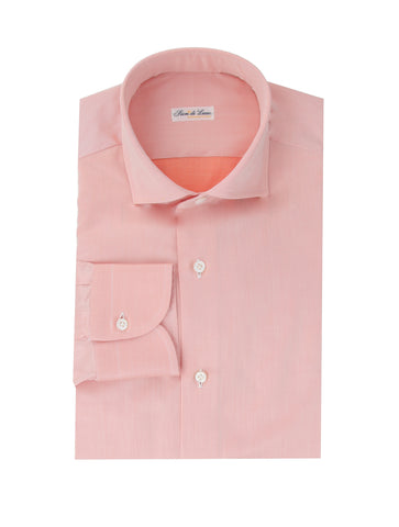 Fiori Di Lusso Orange Shirt - Slim