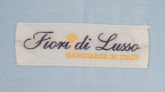 Fiori Di Lusso Light Blue Solid Cotton Shirt - Slim - (FL95238) - Parent