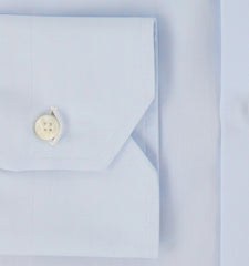 $750 Fiori Di Lusso Light Blue Super 180's Shirt - Slim - (FL715269) - Parent