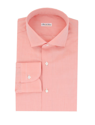 Fiori Di Lusso Orange Shirt - Slim
