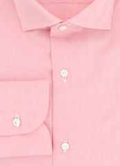 Fiori Di Lusso Pink Solid Cotton Shirt - Slim - (FL829237) - Parent