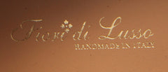 $650 Fiori Di Lusso Light Brown Suede  Loafers - (FL911242) - Parent