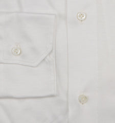 Fiori Di Lusso White Solid Cotton Shirt - Full - (FL1025226) - Parent