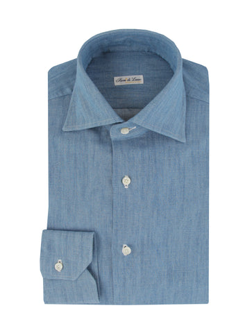 Fiori Di Lusso Light Blue Shirt - Full