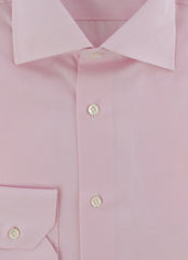 $750 Fiori Di Lusso Pink Solid Cotton Shirt - Full - (FL924251) - Parent