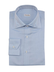 Fiori Di Lusso Light Blue Cotton Shirt - Full - (FL1025222) - Parent