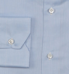 Fiori Di Lusso Light Blue Cotton Shirt - Full - (FL1025222) - Parent