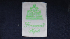 $400 Finamore Napoli Navy Blue Shirt - Extra Slim - (FN716242) - Parent