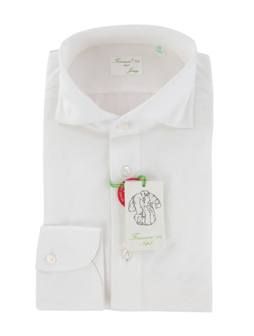 Finamore Napoli White Shirt - Slim