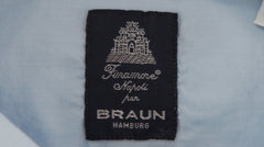 $450 Finamore Napoli Light Blue Shirt - Extra Slim - (FN1022512) - Parent