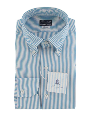 Finamore Napoli Blue Shirt - Full