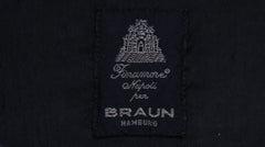 $600 Finamore Napoli Dark Blue Shirt - Slim - (FN102258) - Parent