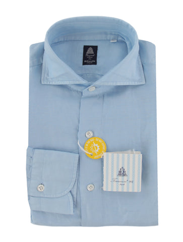 Finamore Napoli Light Blue Shirt - Slim