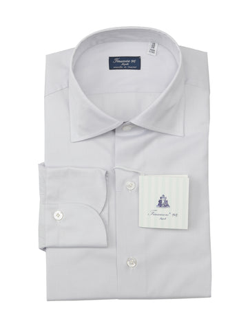 Finamore Napoli Light Gray Shirt - Slim