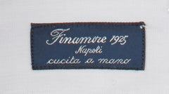 Finamore Napoli Light Gray Cotton Shirt - Slim - (FN720224) - Parent