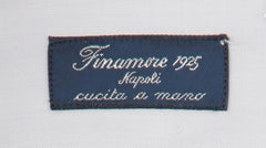 Finamore Napoli Light Gray Cotton Shirt - Slim - (FN720224) - Parent