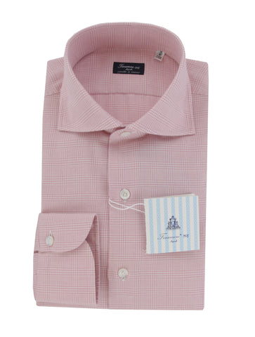 Finamore Napoli Pink Shirt - Slim