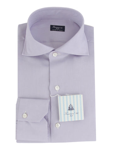 Finamore Napoli Lavender Purple Shirt - Slim